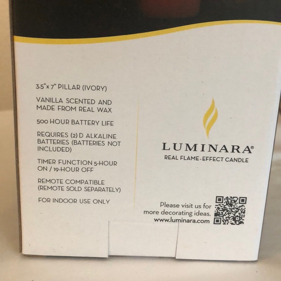 Luminara 7 inch Flameless Candle. New Still In Original Box - Picture 6 of 6
